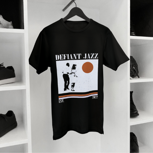 Camisa Preta Sr.Milchick e Helly.R Defiant Jazz